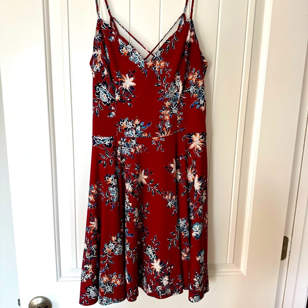 Floral Midi Dress!